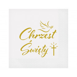 Serwetki Chrzest 20 szt.