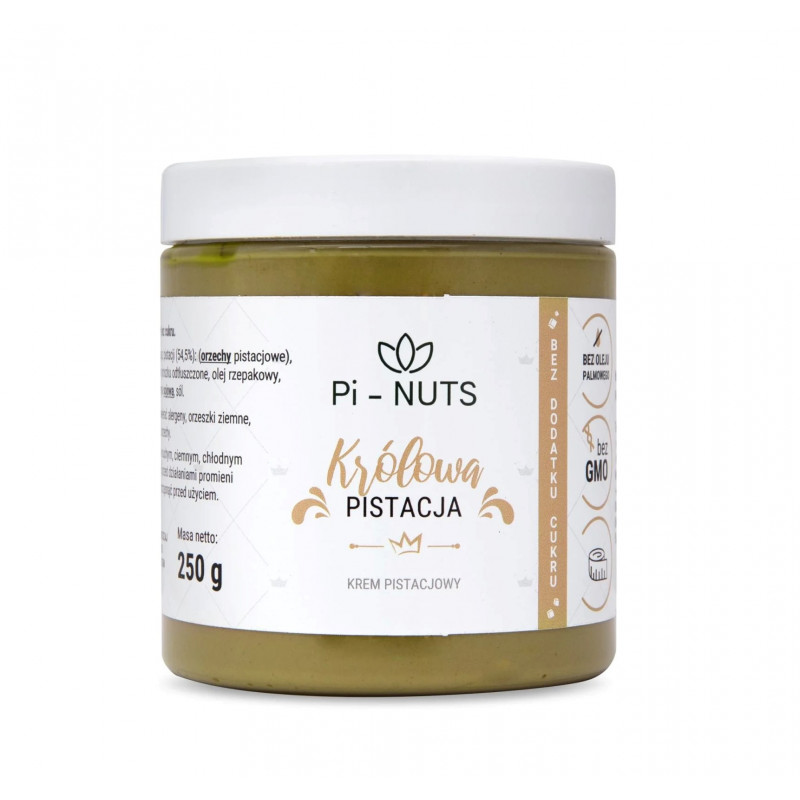 Pi-Nuts Pistazienpaste 250 g Pistaziencreme Königin Pistazie