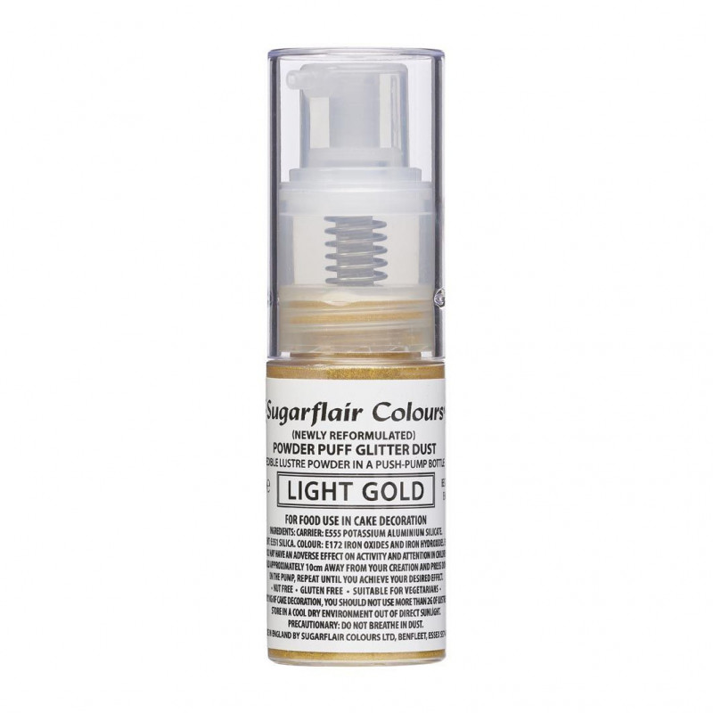 Sugarflair Pollenfärbung LIGHT GOLD Pumpe 10 g Light Gold