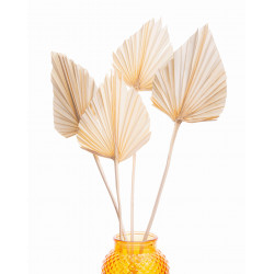 Suszone kwiaty Ozdoba na tort Suszki Palma Strzałka bielona 1 szt