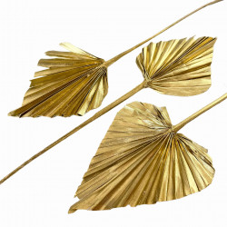 Suszone kwiaty Ozdoba na tort Suszki Palma Strzałka złota 1 szt