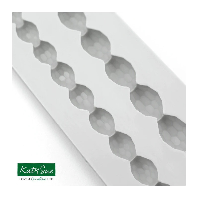 Forma silikonowa Katy Sue SZNUR PEREŁ Koraliki 2 rozmiary