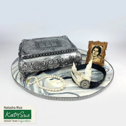 Forma silikonowa Katy Sue NAROŻNIKI DEKORACYJNE i Broszka