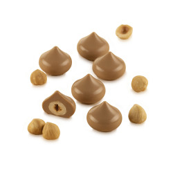 Silikonform für KISS-Pralinen Silikomart