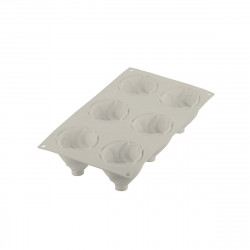 3D silicone mold Silikomart CREAM 6 slots Monoportions