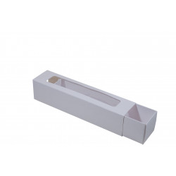 Pudełko kartonik na makaroniki Wysuwane 20x4,5 cm Zestaw 10 szt.