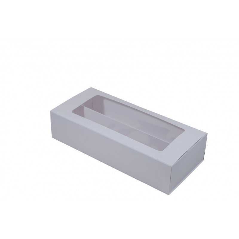 Pudełko kartonik na makaroniki Wysuwane 20x9 cm Zestaw 10 szt.