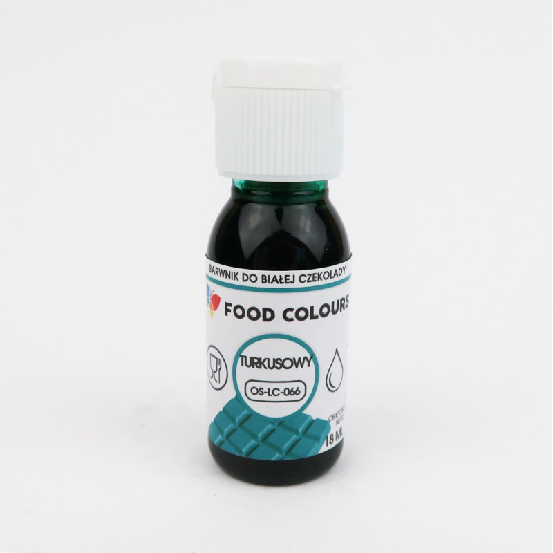 Barwnik olejowy Food Colours 18ml Turkusowy