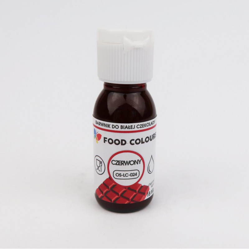 Lebensmittelfarben Ölfarbstoff 18ml Rot