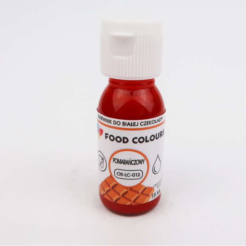 Barwnik olejowy Food Colours 18ml Pomarańczowy