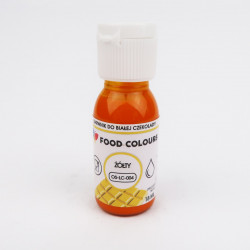 Barwnik olejowy Food Colours 18ml Żółty