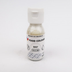 Barwnik olejowy Food Colours 18ml Biały