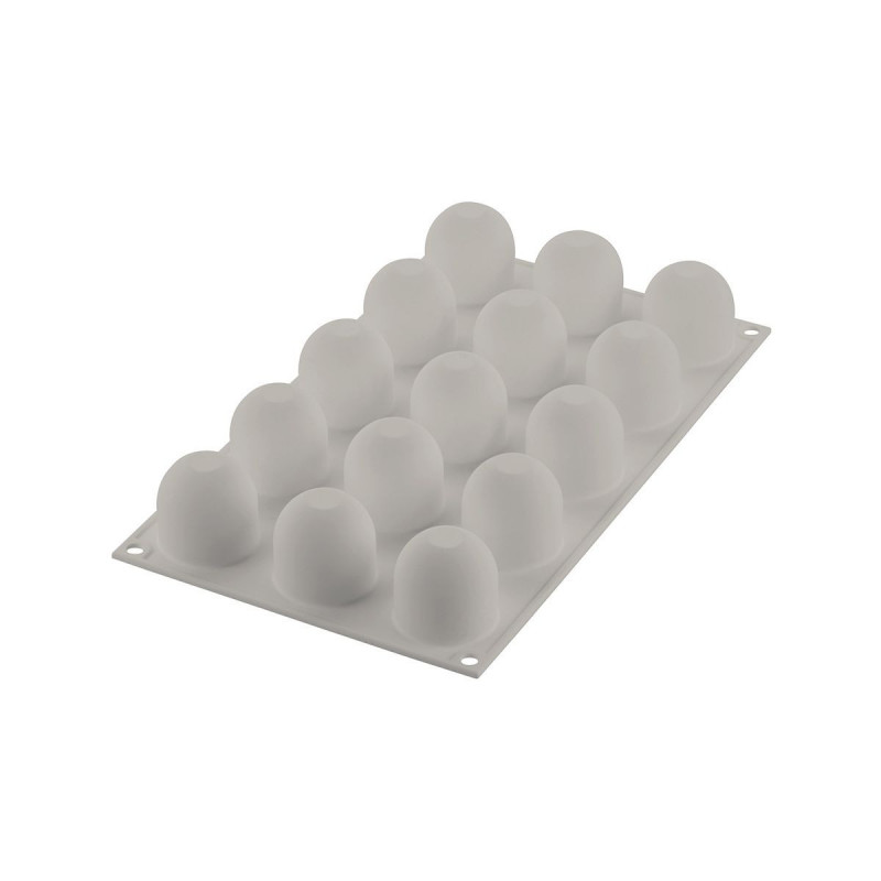 Forma silikonowa 3D Silikomart Mini Puff 15 gniazd monoporcje