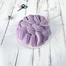 Forma silikonowa 3D Silikomart WOOLY włóczka kłębek tort musowy