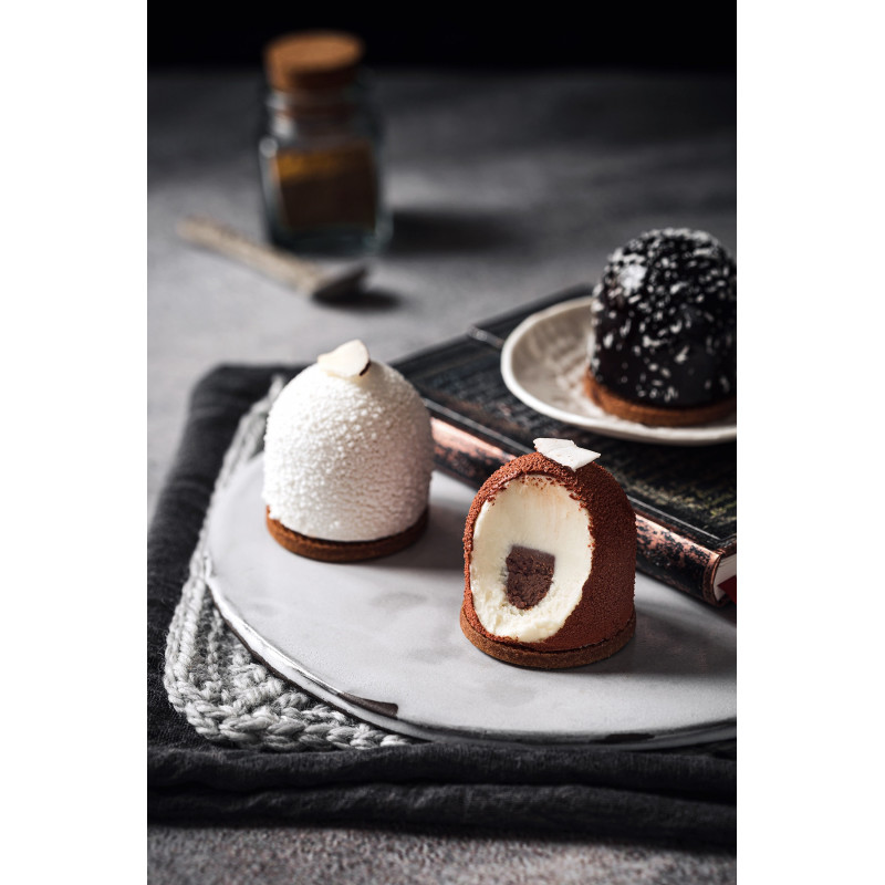 Forma silikonowa 3D Silikomart Mini Puff 15 gniazd monoporcje