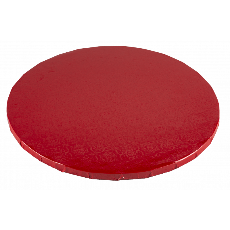 Dortový základ Julita 10 mm tuhý červený 25 cm