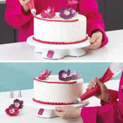 Talerz obrotowy 32 cm Decora Patera