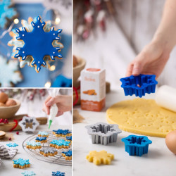 Decora-Formen 3 Stück SNOWS Decora-Formen 3 Stück SNOWS