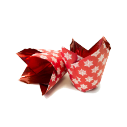 Papilotki tulipany CZARNE 200 szt