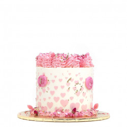 Szablon DeKoracyjny Słodki Bufet Urszi Love serce serduszka