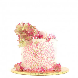 Dekoschablone , Schneeflocke 12,5 cm