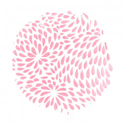 Dekoratív sablon Słodki Bufet JUICY FLORA