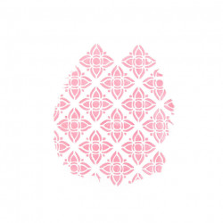 Dekoschablone , Schneeflocke 12,5 cm