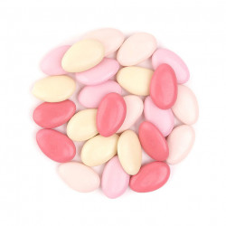 Posypka Słodki Bufet Kamyczki czekoladowe 3 cm PINK BLUSH 95g