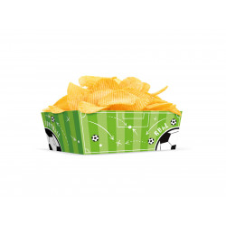 Pudełko na popcorn PP PIŁKA NOŻNA 3 szt. czipsy