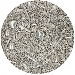 Posypka FC SREBRNY Mix Silver
