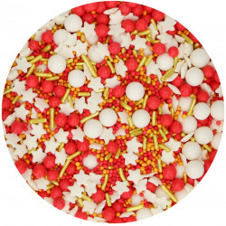 Posypka FC JOLLY Mix 65 g Świąteczna