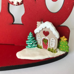 Forma silikonowa Katy Sue Mini Świąteczna ciastek domek cukierek
