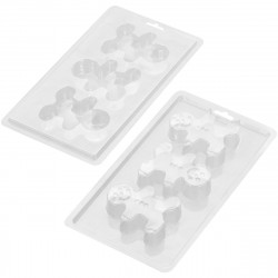 Wilton 3D CHOCOLATE COOKIES mold for milk, hot chocolate