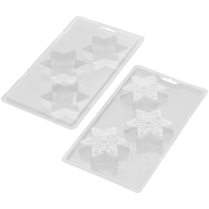 3D-форма Wilton «Сніжинки» для молочного та гарячого шоколаду