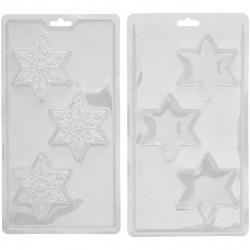 Wilton CHOCOLATE SNOWS 3D Form für Milch, heiße Schokolade