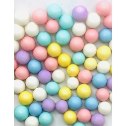 Posypka SD Perełki 10mm PASTELOWE 100g