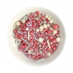 Posypka SD MIX Baby Girl Ciemny Róż 100g