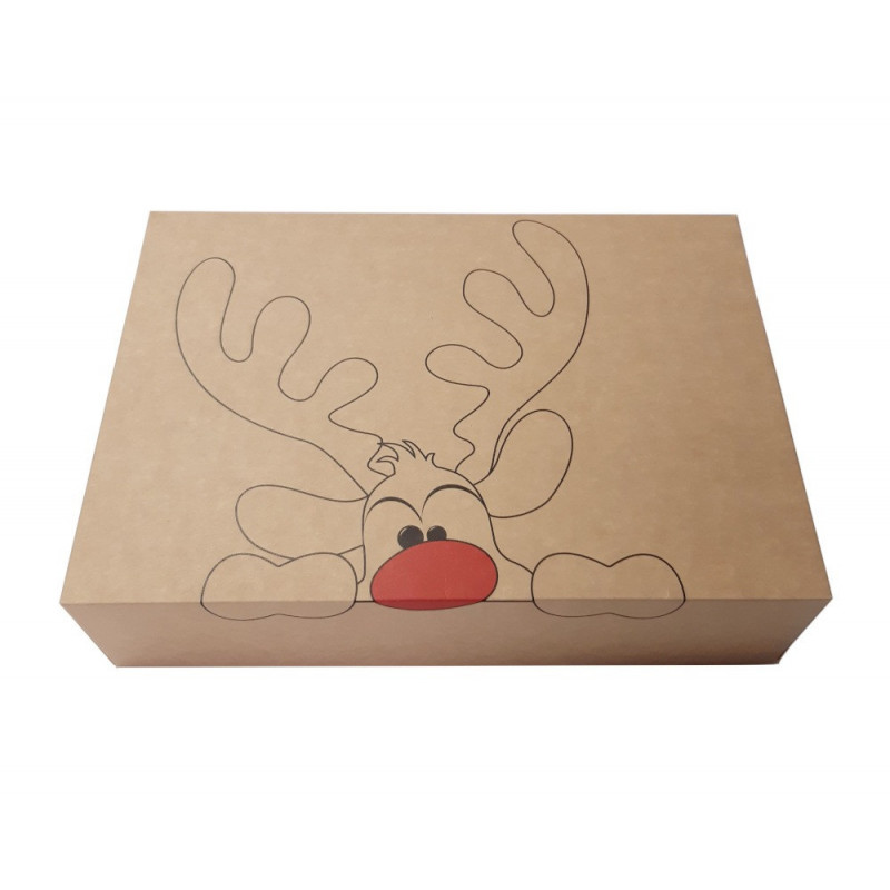 RENNIFER KONTUR Verpackung 25x15x8 cm Weihnachtsbox 10 Stk.