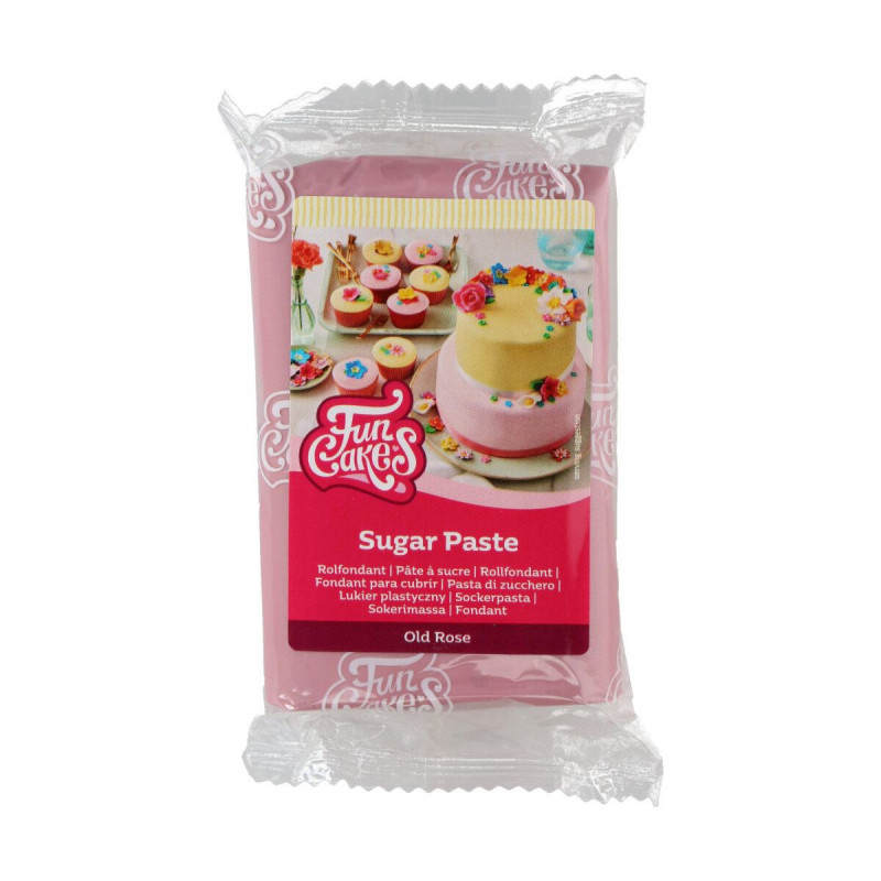 Fun Cakes Puder rosa 250 g Alte Rose