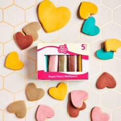 Fondant Fun Cakes pastell 5x100g Fondant Fun Cakes pastell 5x100g