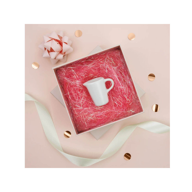 Wypełnienie papierowe Sianko 30 g Czerwone Opalizujące Cienkie