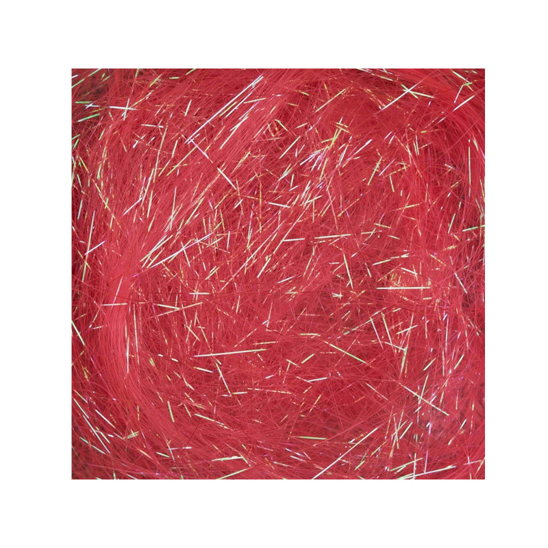 Wypełnienie papierowe Sianko 30 g Czerwone Opalizujące Cienkie