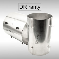 Rant RD okrągły Wysoki h22 cm średnica 18 - 25 cm z podziałką
