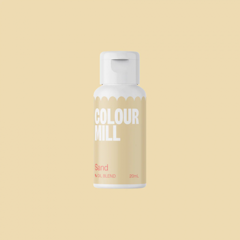 Colour Mill olajalapú ételfesték 20ml SAND Sand