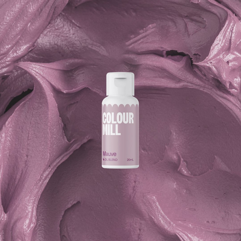 Colour Mill olajalapú ételfesték 20ml MAUVE Mályva