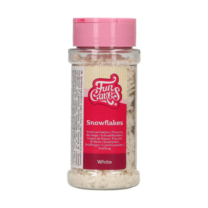 Fun Cakes sprinkles SNOWS WHITE