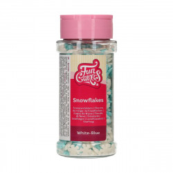 Fun Cakes Snowflakes BLUE - WHITE Fun Cakes Snowflakes BLUE - WHITE