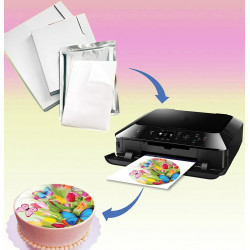 Papier cukrowy A4 do drukarki 25 arkuszy Fun Cakes Frosty Sheets