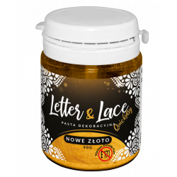 Gotowa masa do koronek ZŁOTA FC Letter&Lace 90g
