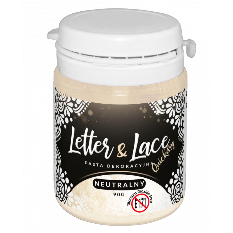 Gotowa masa do koronek Neutralna FC Letter and Lace 90 g